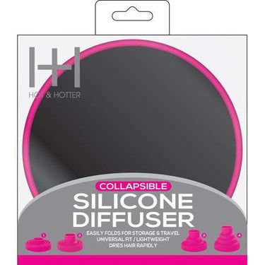 Hot & Hotter Collapsible Silicone Diffuser - Universal Fit - ANNS BEAUTY SUPPLY